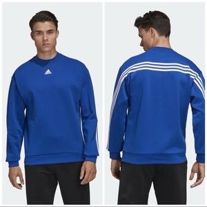 ADIDAS MUST HAVES 3-STRIPES CREW SWEATSHIRT